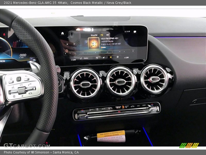 Controls of 2021 GLA AMG 35 4Matic