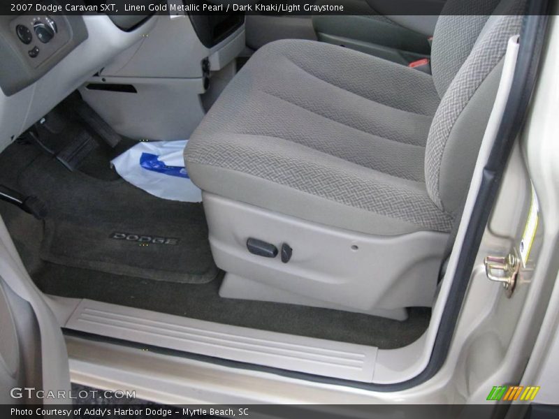 Linen Gold Metallic Pearl / Dark Khaki/Light Graystone 2007 Dodge Caravan SXT