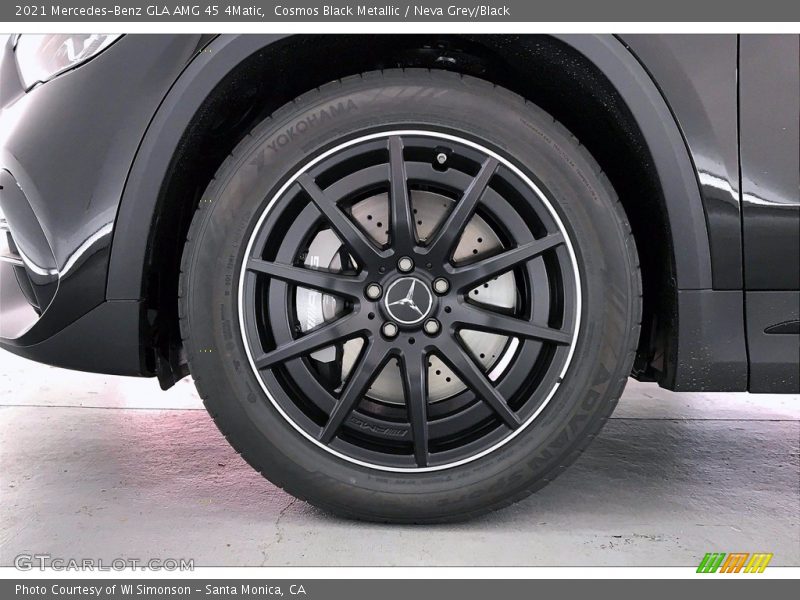Cosmos Black Metallic / Neva Grey/Black 2021 Mercedes-Benz GLA AMG 45 4Matic