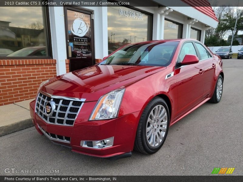 Crystal Red Tintcoat / Cashmere/Cocoa 2013 Cadillac CTS 3.6 Sedan