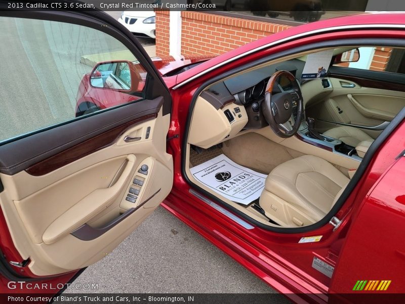 Crystal Red Tintcoat / Cashmere/Cocoa 2013 Cadillac CTS 3.6 Sedan