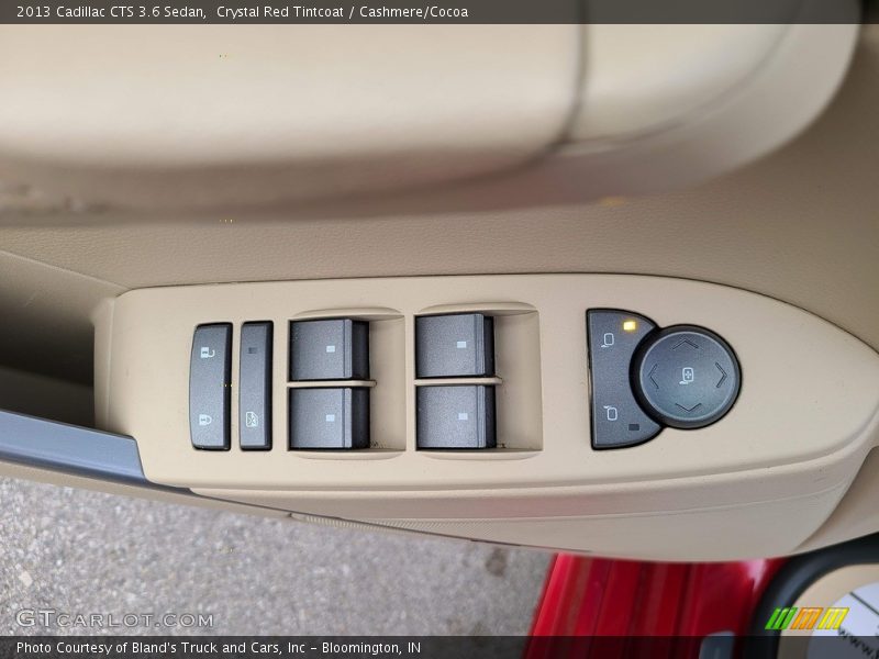 Crystal Red Tintcoat / Cashmere/Cocoa 2013 Cadillac CTS 3.6 Sedan
