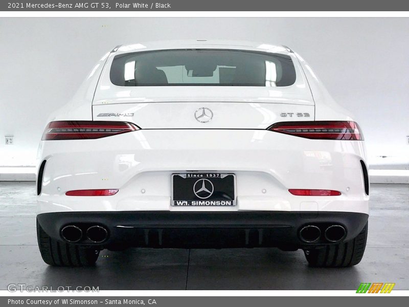 Polar White / Black 2021 Mercedes-Benz AMG GT 53