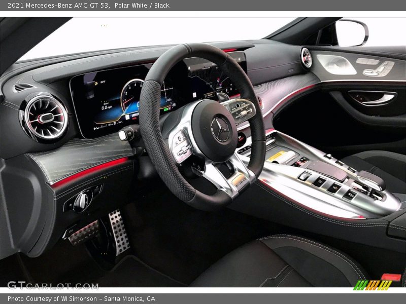 Polar White / Black 2021 Mercedes-Benz AMG GT 53