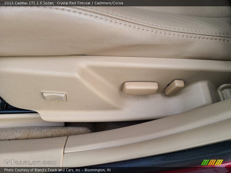 Crystal Red Tintcoat / Cashmere/Cocoa 2013 Cadillac CTS 3.6 Sedan