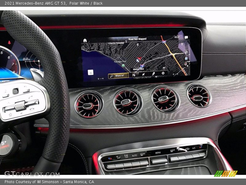 Polar White / Black 2021 Mercedes-Benz AMG GT 53