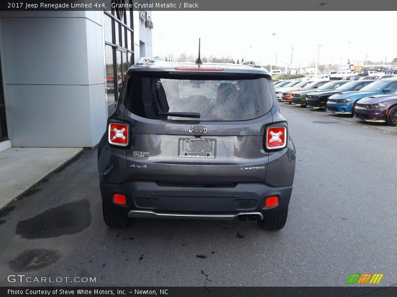 Granite Crystal Metallic / Black 2017 Jeep Renegade Limited 4x4