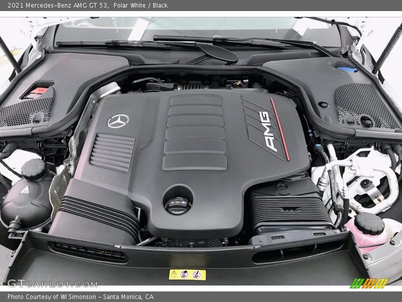 Polar White / Black 2021 Mercedes-Benz AMG GT 53