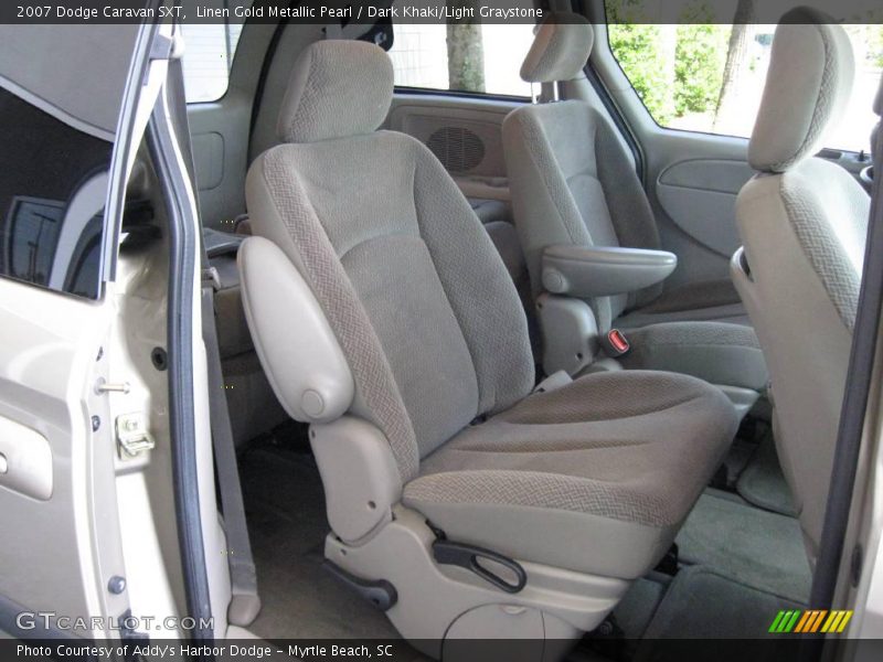 Linen Gold Metallic Pearl / Dark Khaki/Light Graystone 2007 Dodge Caravan SXT