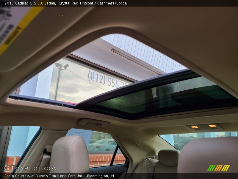 Crystal Red Tintcoat / Cashmere/Cocoa 2013 Cadillac CTS 3.6 Sedan