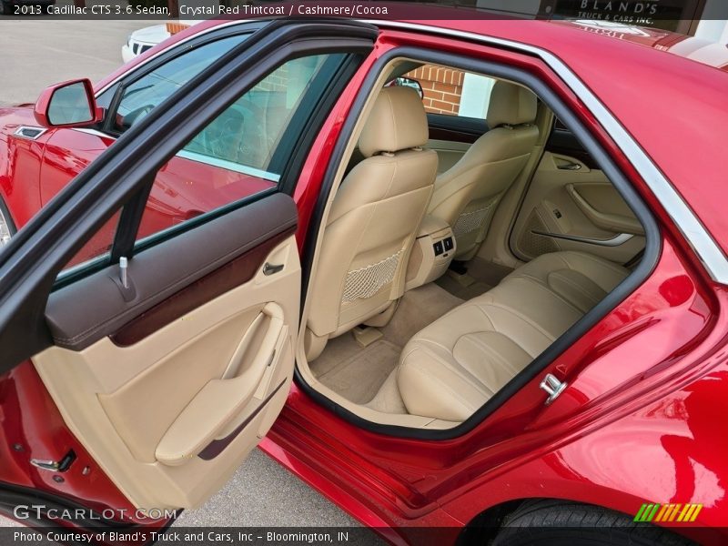 Crystal Red Tintcoat / Cashmere/Cocoa 2013 Cadillac CTS 3.6 Sedan