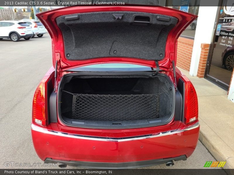 Crystal Red Tintcoat / Cashmere/Cocoa 2013 Cadillac CTS 3.6 Sedan