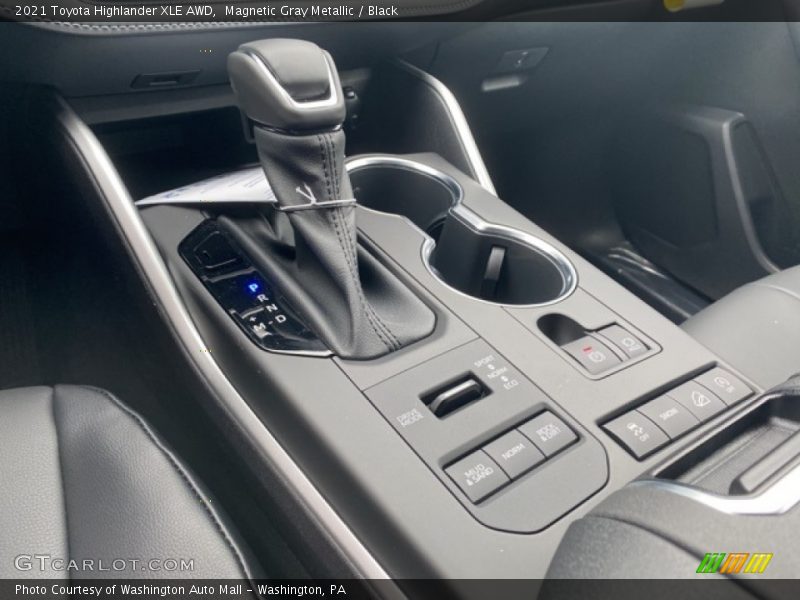 Magnetic Gray Metallic / Black 2021 Toyota Highlander XLE AWD