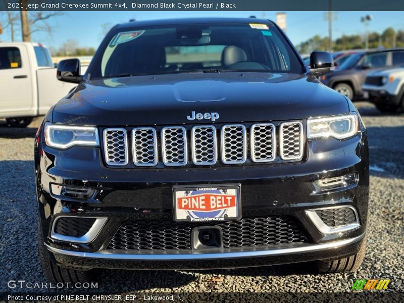 Diamond Black Crystal Pearl / Black 2021 Jeep Grand Cherokee Summit 4x4