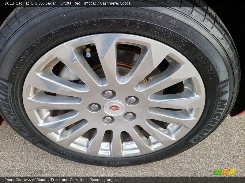 Crystal Red Tintcoat / Cashmere/Cocoa 2013 Cadillac CTS 3.6 Sedan