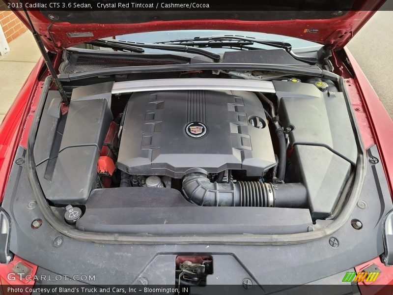 Crystal Red Tintcoat / Cashmere/Cocoa 2013 Cadillac CTS 3.6 Sedan