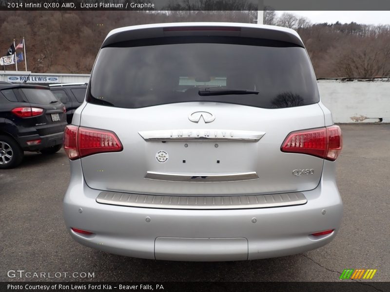 Liquid Platinum / Graphite 2014 Infiniti QX80 AWD