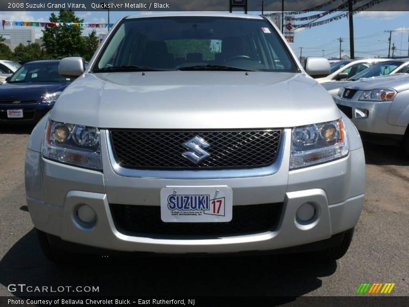 Quicksilver Metallic / Black 2008 Suzuki Grand Vitara