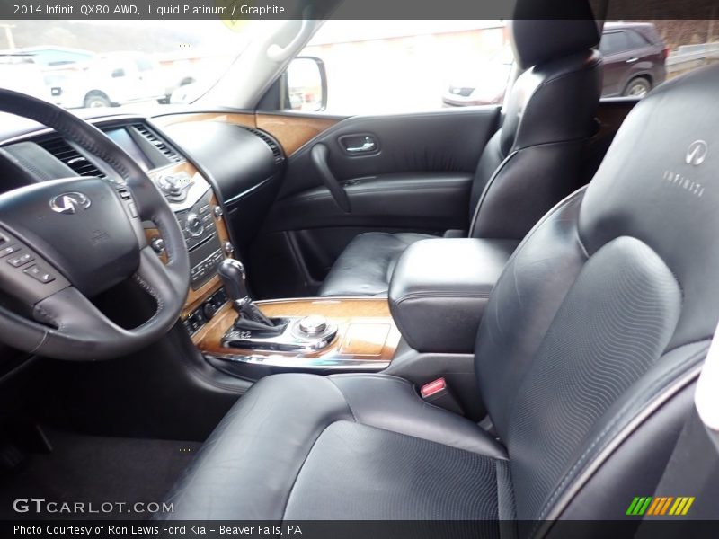 Liquid Platinum / Graphite 2014 Infiniti QX80 AWD