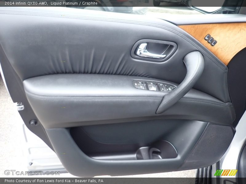 Door Panel of 2014 QX80 AWD