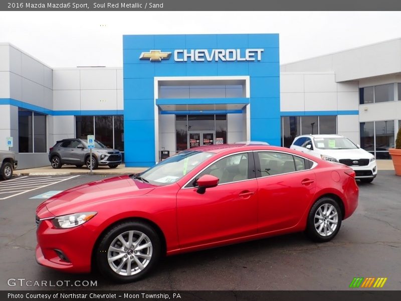 Soul Red Metallic / Sand 2016 Mazda Mazda6 Sport
