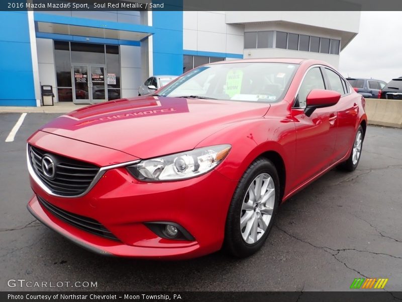 Soul Red Metallic / Sand 2016 Mazda Mazda6 Sport