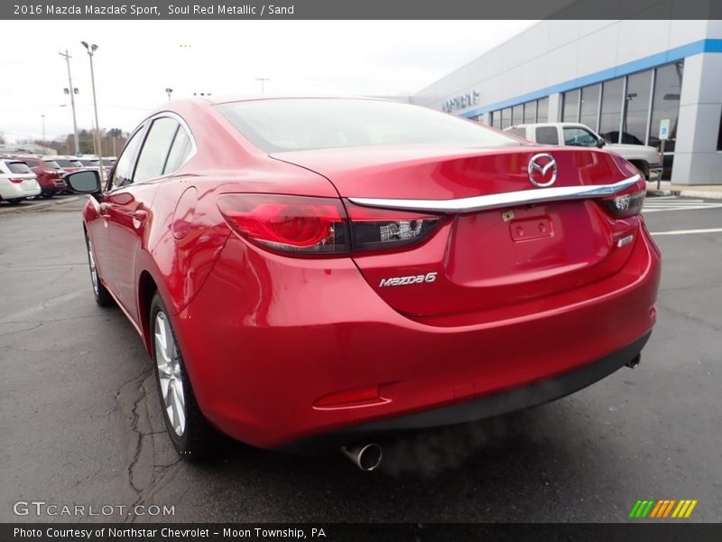 Soul Red Metallic / Sand 2016 Mazda Mazda6 Sport