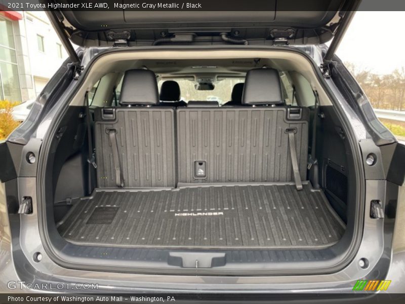 Magnetic Gray Metallic / Black 2021 Toyota Highlander XLE AWD