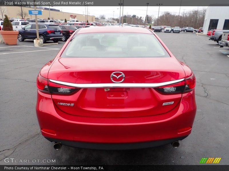 Soul Red Metallic / Sand 2016 Mazda Mazda6 Sport