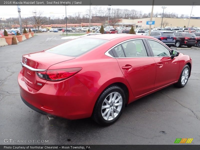 Soul Red Metallic / Sand 2016 Mazda Mazda6 Sport