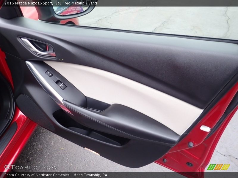 Soul Red Metallic / Sand 2016 Mazda Mazda6 Sport