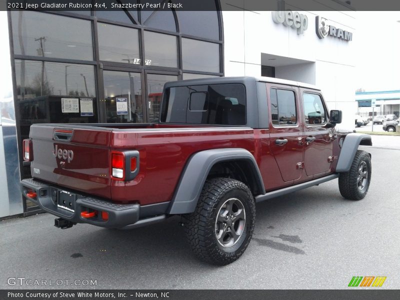 Snazzberry Pearl / Black 2021 Jeep Gladiator Rubicon 4x4