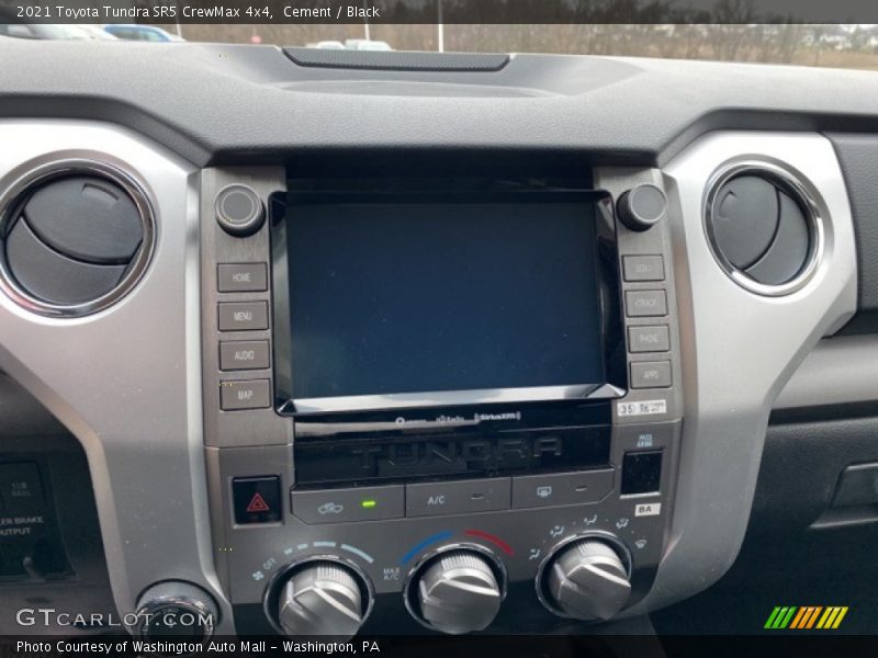 Controls of 2021 Tundra SR5 CrewMax 4x4
