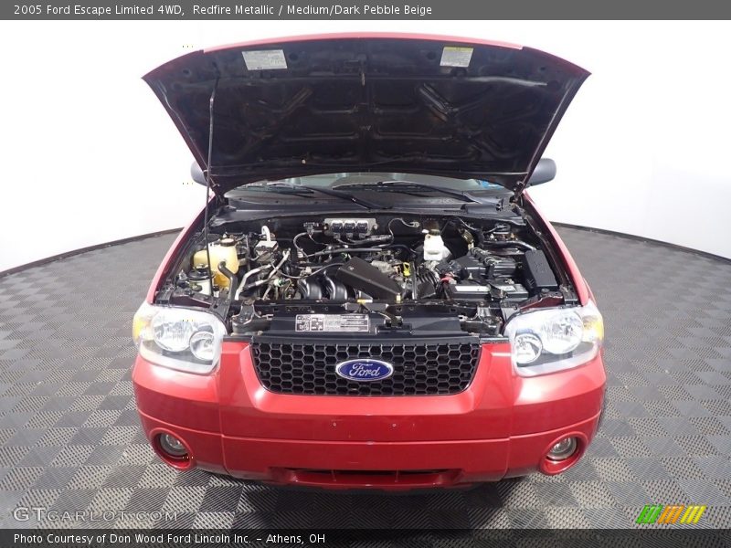 Redfire Metallic / Medium/Dark Pebble Beige 2005 Ford Escape Limited 4WD
