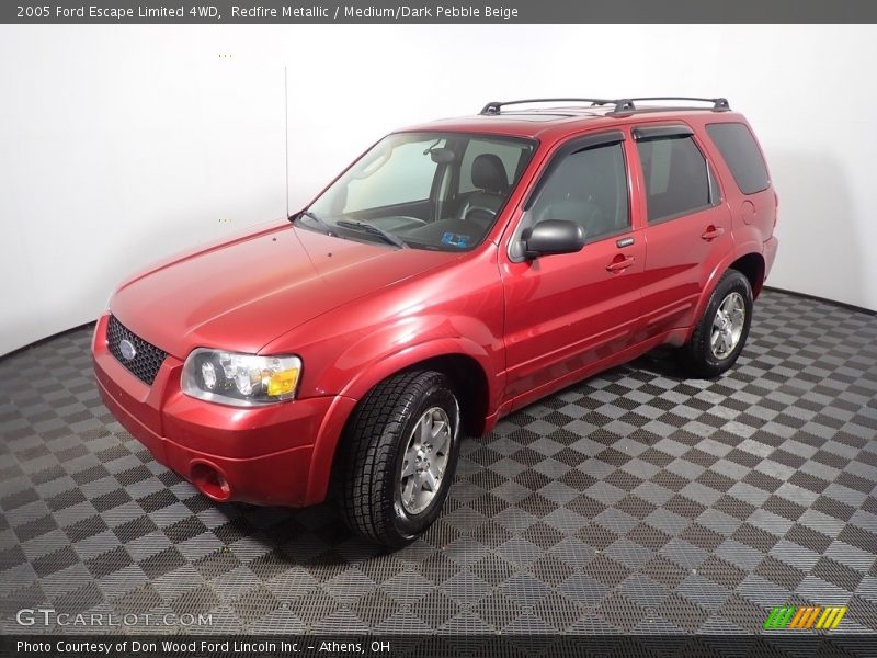 Redfire Metallic / Medium/Dark Pebble Beige 2005 Ford Escape Limited 4WD
