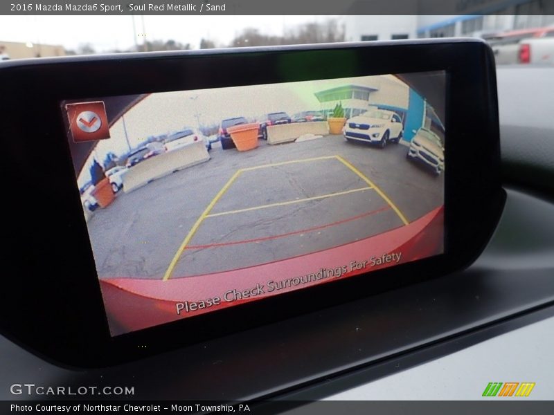Soul Red Metallic / Sand 2016 Mazda Mazda6 Sport