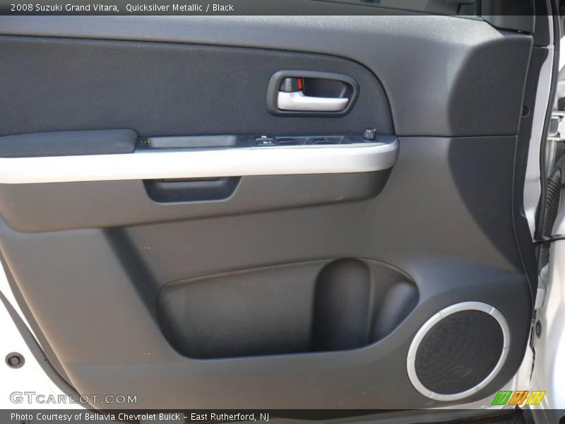 Quicksilver Metallic / Black 2008 Suzuki Grand Vitara