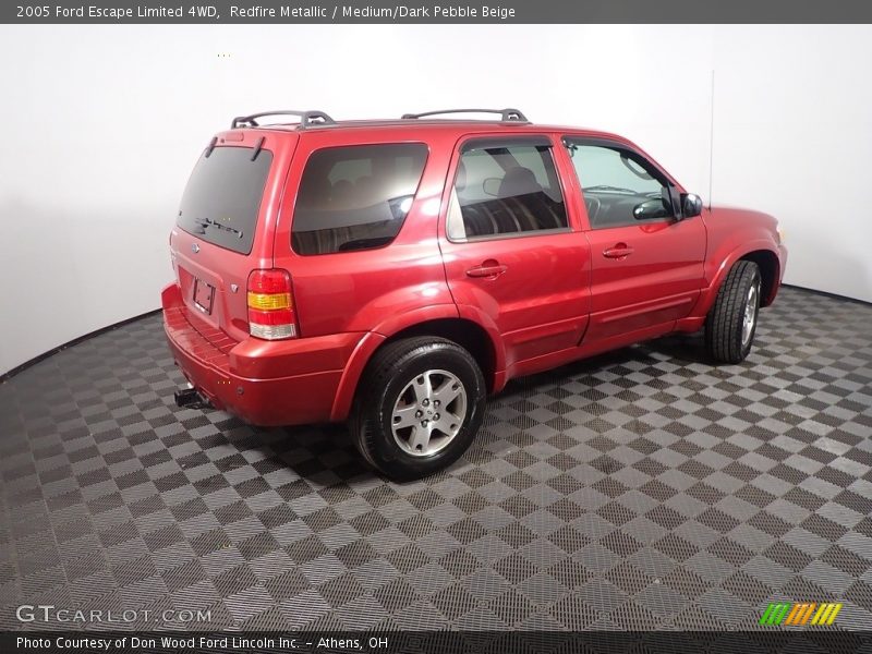 Redfire Metallic / Medium/Dark Pebble Beige 2005 Ford Escape Limited 4WD