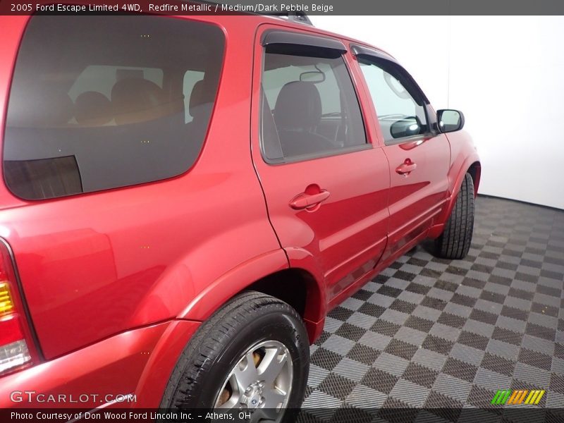Redfire Metallic / Medium/Dark Pebble Beige 2005 Ford Escape Limited 4WD