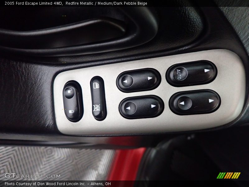 Redfire Metallic / Medium/Dark Pebble Beige 2005 Ford Escape Limited 4WD