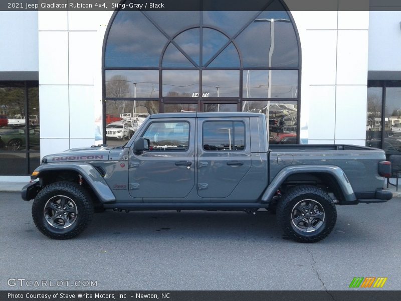 Sting-Gray / Black 2021 Jeep Gladiator Rubicon 4x4