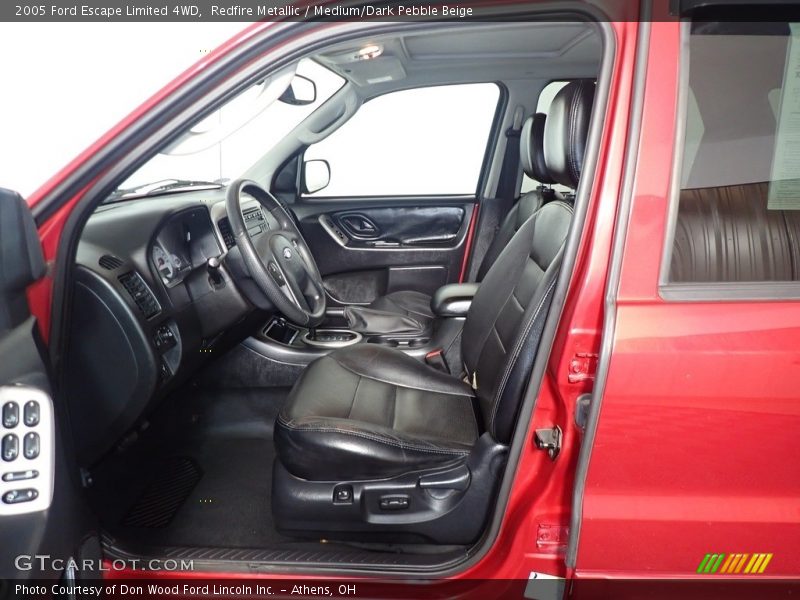 Redfire Metallic / Medium/Dark Pebble Beige 2005 Ford Escape Limited 4WD