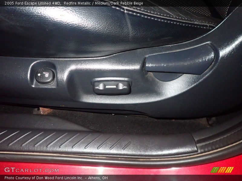 Redfire Metallic / Medium/Dark Pebble Beige 2005 Ford Escape Limited 4WD