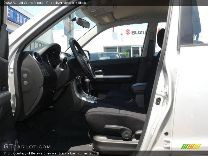 Quicksilver Metallic / Black 2008 Suzuki Grand Vitara