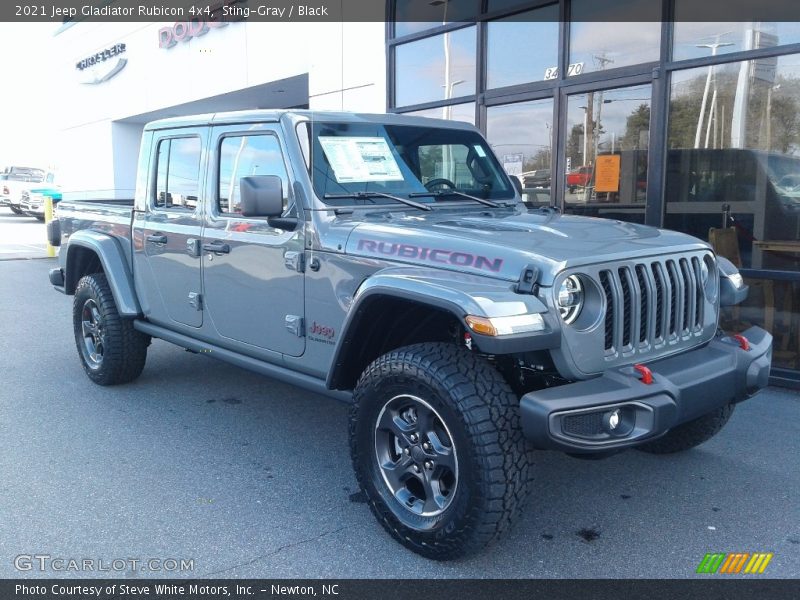 Sting-Gray / Black 2021 Jeep Gladiator Rubicon 4x4
