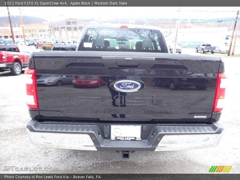 Agate Black / Medium Dark Slate 2021 Ford F150 XL SuperCrew 4x4