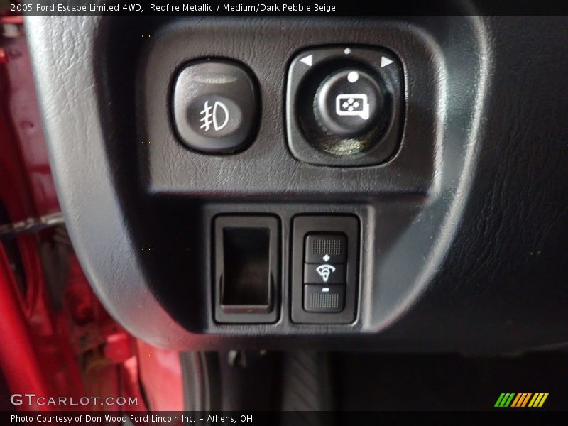 Redfire Metallic / Medium/Dark Pebble Beige 2005 Ford Escape Limited 4WD