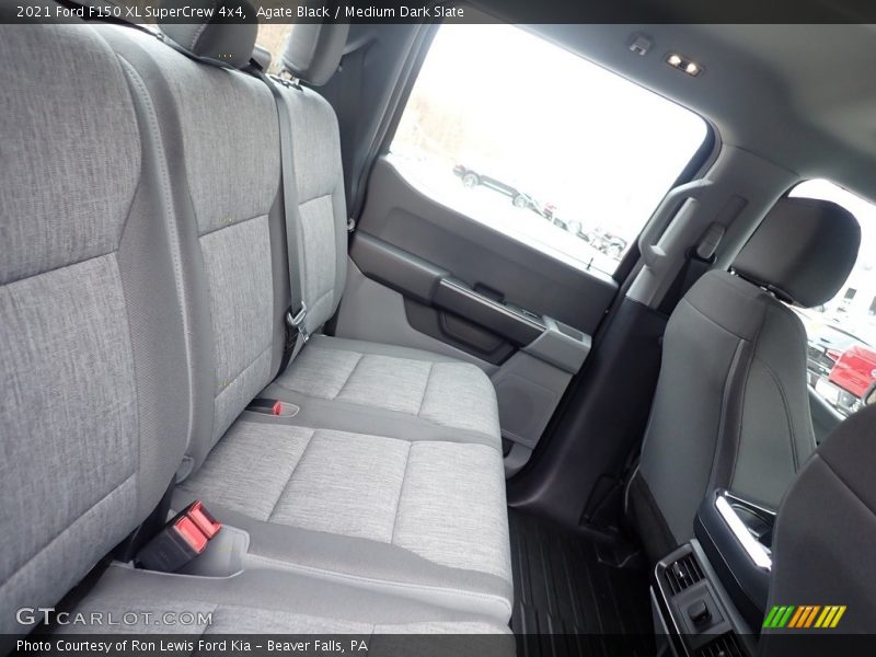 Agate Black / Medium Dark Slate 2021 Ford F150 XL SuperCrew 4x4