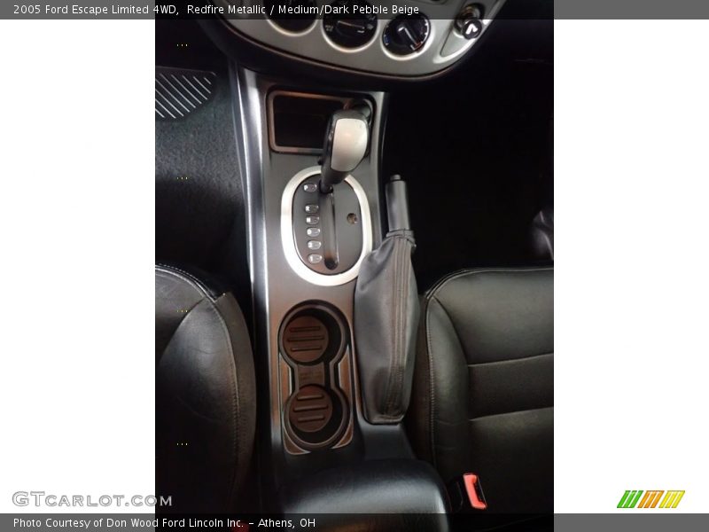 Redfire Metallic / Medium/Dark Pebble Beige 2005 Ford Escape Limited 4WD
