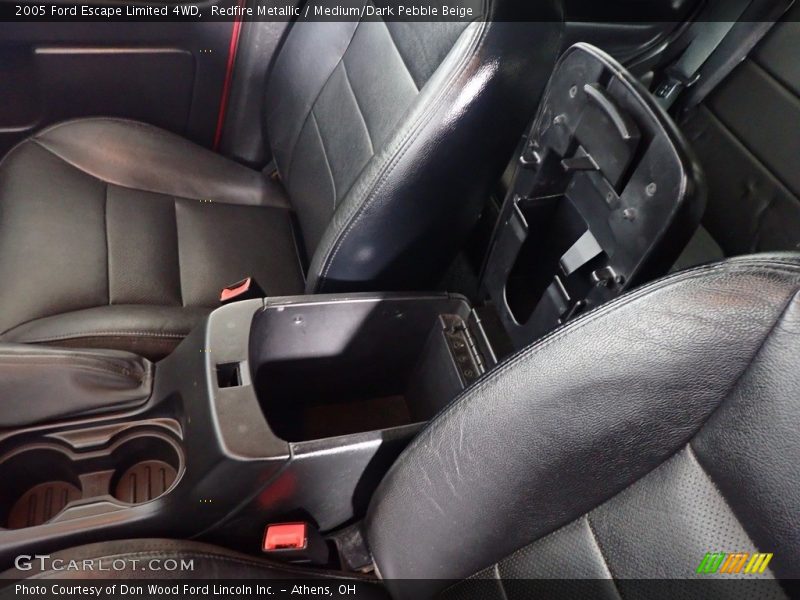 Redfire Metallic / Medium/Dark Pebble Beige 2005 Ford Escape Limited 4WD